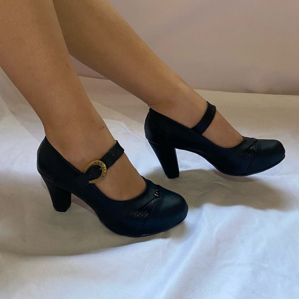 Zapato de Mujer Cueca (CC97.N) - Gabybru Calzados