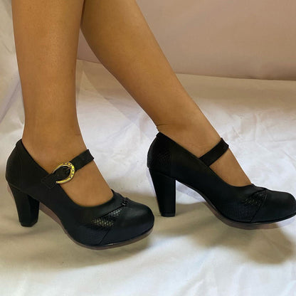 Zapato de Mujer Cueca (CC97.N) - Gabybru Calzados