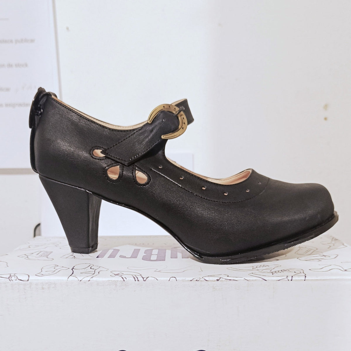 Zapato de Mujer Cueca con CERCO (CC126.Z) - Gabybru Calzados
