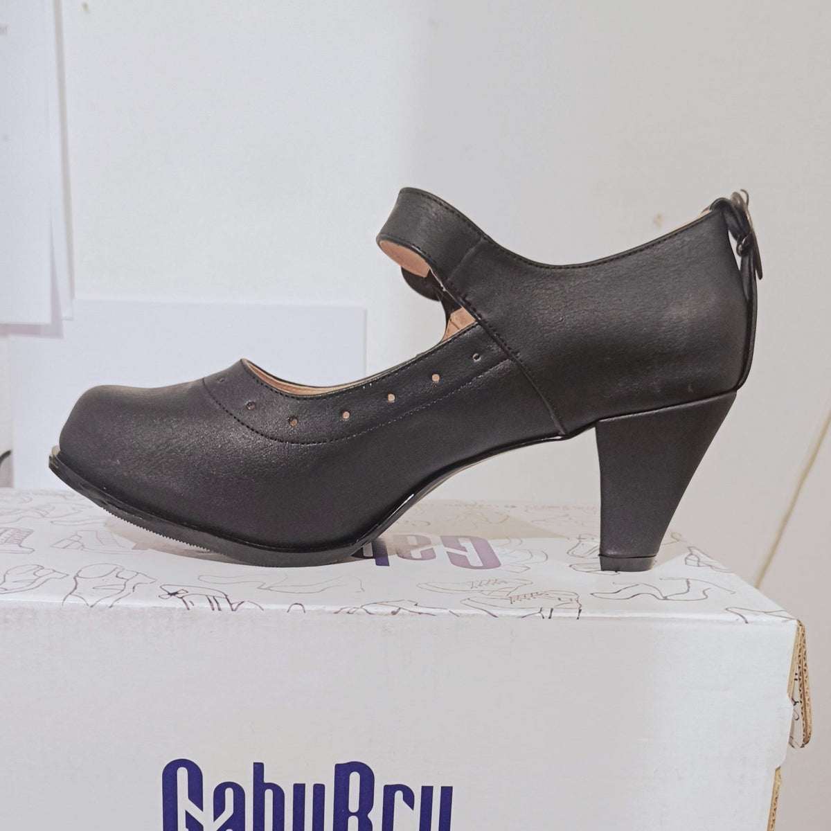 Zapato de Mujer Cueca con CERCO (CC126.Z) - Gabybru Calzados