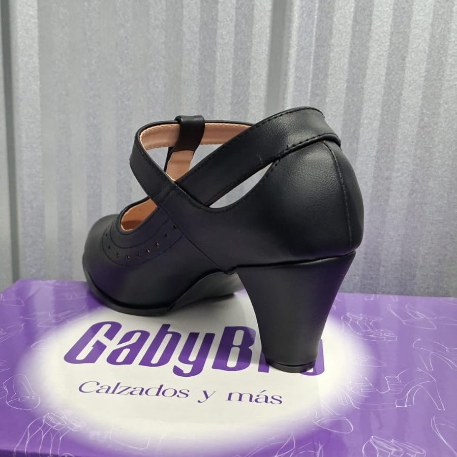 Zapato de Mujer Cueca con Cerco (CC26.Z) - Gabybru Calzados