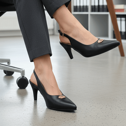 Zapato de Mujer Negro (T52.N) - Gabybru Calzados