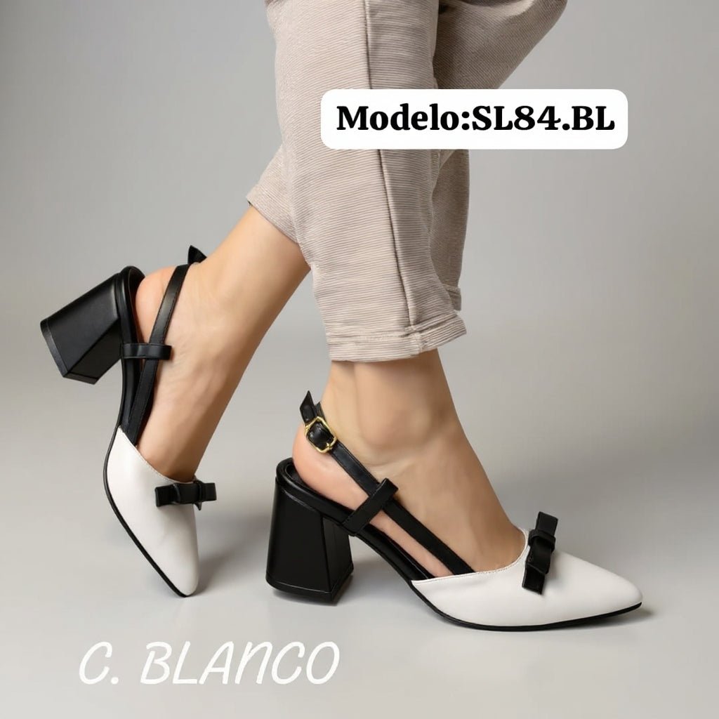 Zapato mujer Blanco (SL84.BL) - Gabybru Calzados