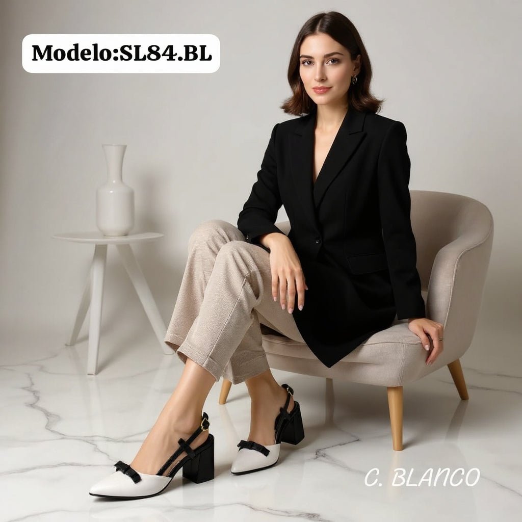 Zapato mujer Blanco (SL84.BL) - Gabybru Calzados
