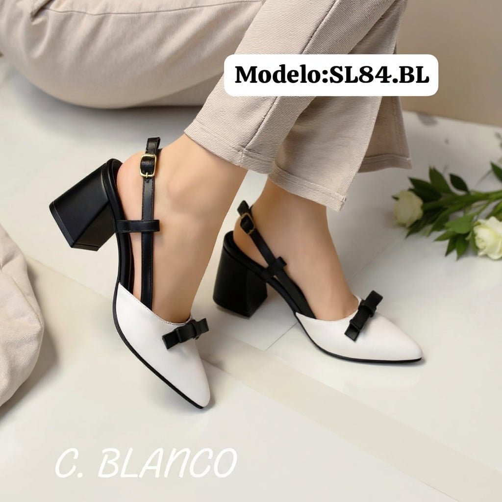 Zapato mujer Blanco (SL84.BL) - Gabybru Calzados