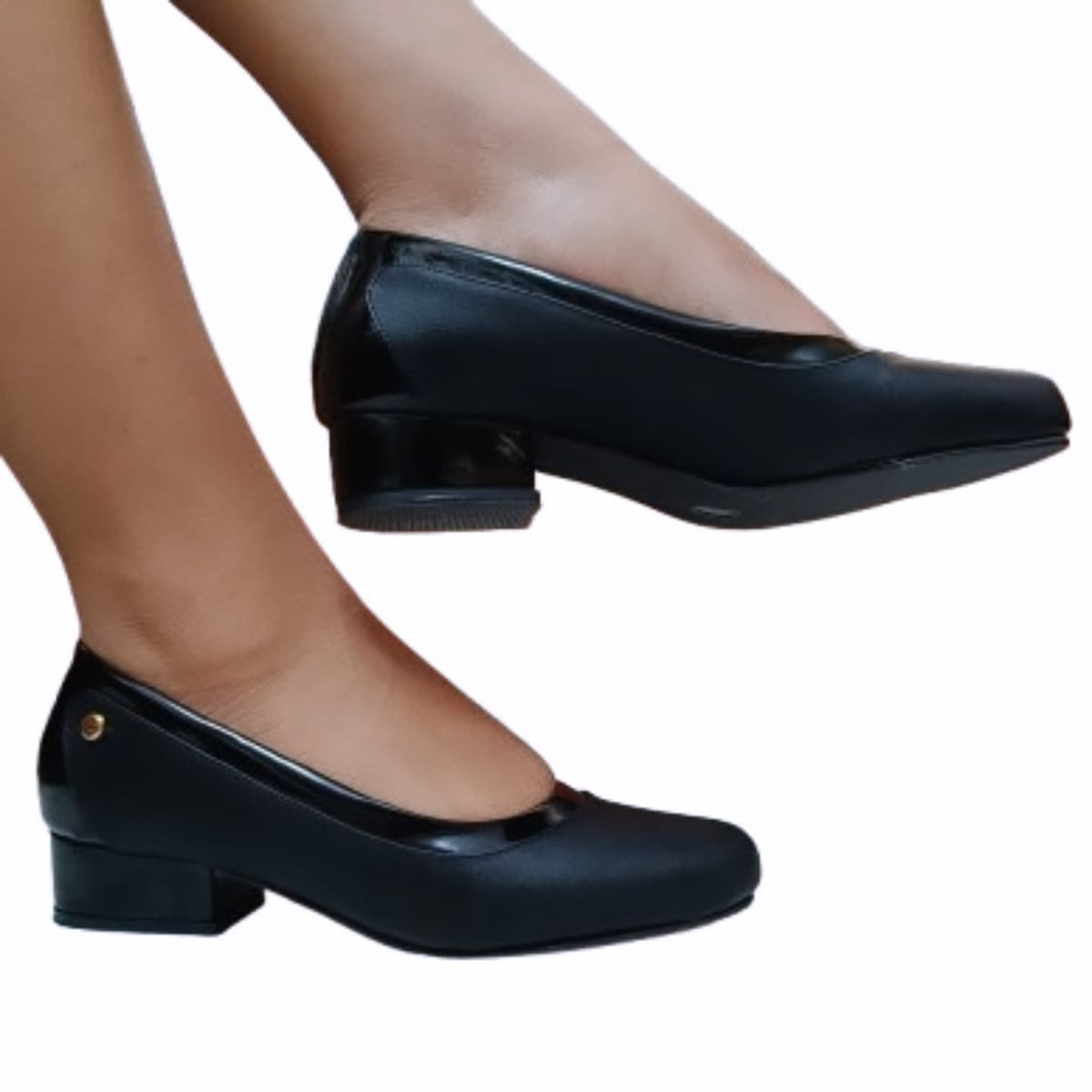 Zapatos de mujer bajitos negro (E13.N) - Gabybru Calzados